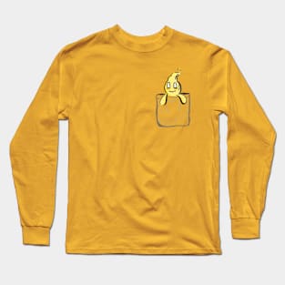 Shelly The Ghost Riding in Your Pocket Long Sleeve T-Shirt